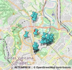 Mappa Via Venezuela, 00196 Roma RM, Italia (1.6)