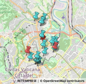 Mappa Via Venezuela, 00196 Roma RM, Italia (1.549)
