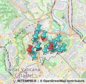 Mappa Via Venezuela, 00196 Roma RM, Italia (1.245)