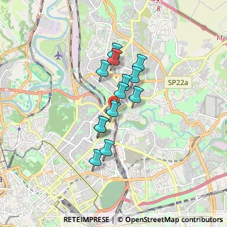 Mappa Via Capo Miseno, 00141 Roma RM, Italia (1.30769)
