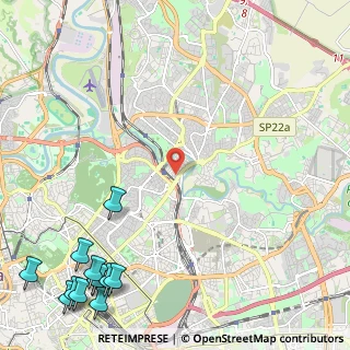 Mappa Via di Sacco Pastore, 00141 Roma RM, Italia (3.9375)