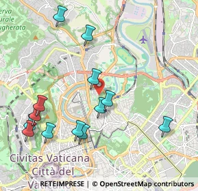 Mappa Via Venezuela, 00197 Roma RM, Italia (2.38462)