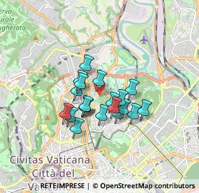 Mappa Via Venezuela, 00197 Roma RM, Italia (1.254)