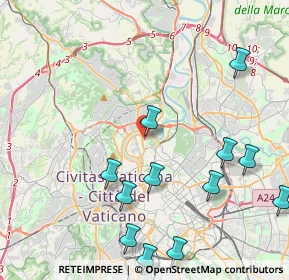 Mappa Via Gran Bretagna, 00196 Roma RM, Italia (5.30917)