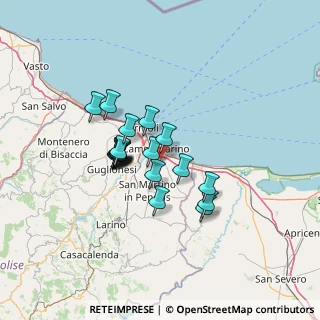 Mappa SC dei Pozzi, 86042 Campomarino CB, Italia (10.738)