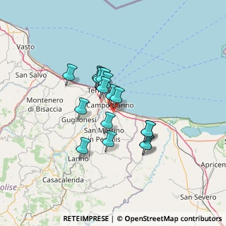 Mappa SC dei Pozzi, 86042 Campomarino CB, Italia (10.67056)