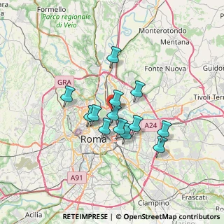 Mappa Piazza Palombara Sabina, 00199 Roma RM, Italia (5.40154)