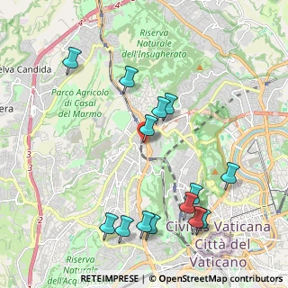 Mappa Via Giovanni Acquaderni, 00168 Roma RM, Italia (2.43643)