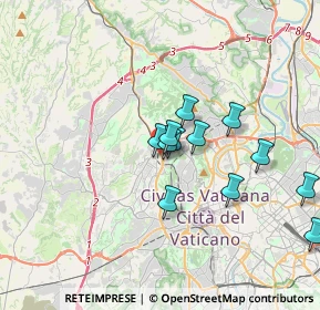 Mappa Via Giovanni Acquaderni, 00168 Roma RM, Italia (3.17167)