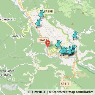 Mappa Via Sublacense SR 411 km 12, 00028 Subiaco RM, Italia (2.07364)