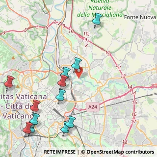 Mappa Piazza Cimone, 00141 Roma RM, Italia (5.81417)