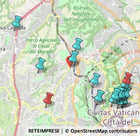 Mappa Via Moneglia, 00168 Roma RM, Italia (2.94421)