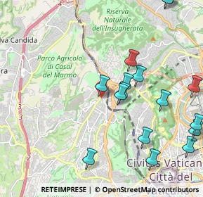 Mappa Via Moneglia, 00168 Roma RM, Italia (2.6075)