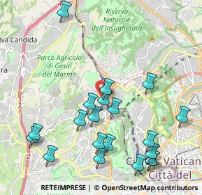 Mappa Largo Millesimo, 00168 Roma RM, Italia (2.4825)
