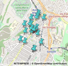 Mappa Via Moneglia, 00168 Roma RM, Italia (0.319)