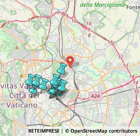 Mappa Via Lago Tana, 00199 Roma RM, Italia (4.00933)