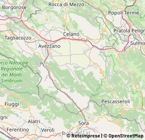 Mappa 67050 San Vincenzo Valle Roveto AQ, Italia (17.5745)