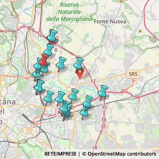 Mappa Via Morrovalle, 00156 Roma RM, Italia (4.313)