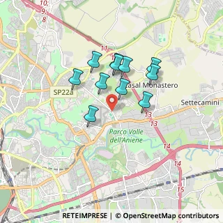 Mappa Via Morrovalle, 00156 Roma RM, Italia (1.42273)