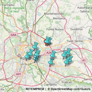 Mappa Via Morrovalle, 00156 Roma RM, Italia (7.2)