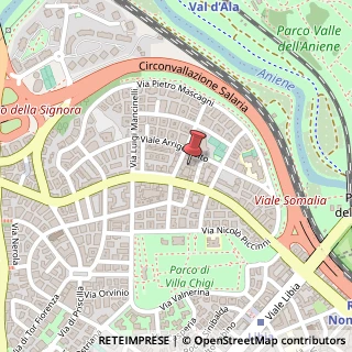 Mappa Viale Somalia, 99, 00199 Roma, Roma (Lazio)