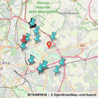 Mappa Via Giuseppina Nicoli, 00156 Roma RM, Italia (4.499)