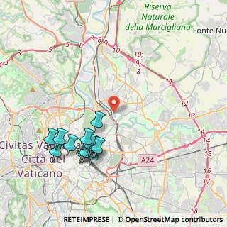 Mappa Quartiere XVI Monte Sacro, 00141 Roma RM, Italia (4.55)