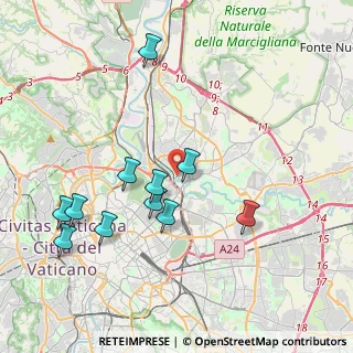 Mappa Quartiere XVI Monte Sacro, 00141 Roma RM, Italia (4.26909)