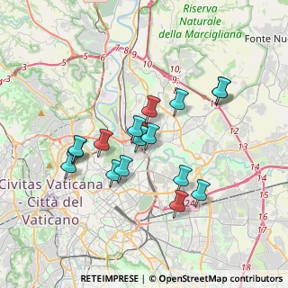 Mappa Quartiere XVI Monte Sacro, 00141 Roma RM, Italia (3.42)