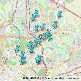 Mappa Quartiere XVI Monte Sacro, 00141 Roma RM, Italia (2.0215)