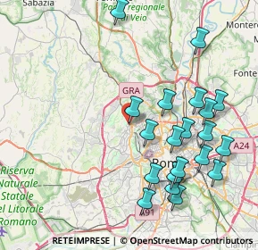Mappa Via Bianchi Leonardo, 00168 Roma RM, Italia (9.244)