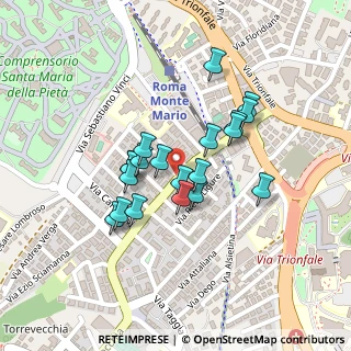 Mappa Via Bianchi Leonardo, 00168 Roma RM, Italia (0.183)