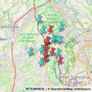 Mappa Via Bianchi Leonardo, 00168 Roma RM, Italia (1.2545)
