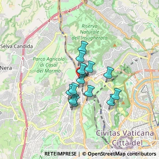 Mappa Torrevecchia, 00168 Roma RM, Italia (1.20429)