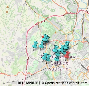 Mappa Via Bianchi Leonardo, 00168 Roma RM, Italia (3.06063)