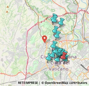 Mappa Via Bianchi Leonardo, 00168 Roma RM, Italia (3.69294)