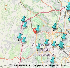 Mappa Via Bianchi Leonardo, 00168 Roma RM, Italia (5.973)