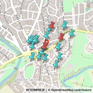 Mappa Piazza Vulture, 00144 Monterotondo RM, Italia (0.188)