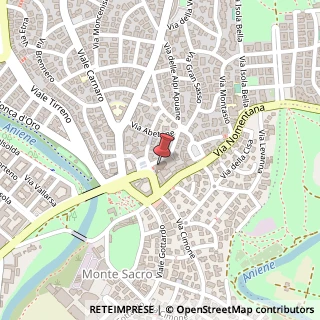 Mappa Via delle Alpi Apuane, 1, 00141 Roma, Roma (Lazio)