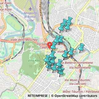Mappa Via Alessandro Vessella, 00199 Roma RM, Italia (0.89)