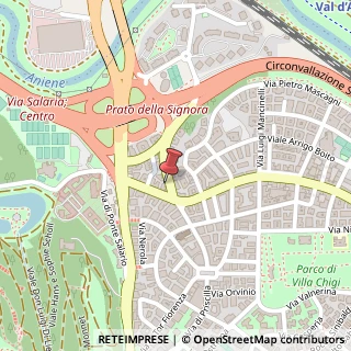 Mappa Via Alessandro Vessella, 7, 00199 Roma, Roma (Lazio)