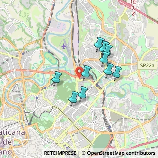 Mappa Via Antonio Vivaldi, 00199 Roma RM, Italia (1.56)