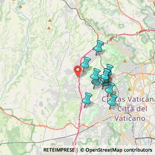Mappa Via Romolo Fugazza, 00166 Roma RM, Italia (3.14083)