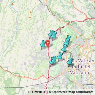 Mappa Via Romolo Fugazza, 00166 Roma RM, Italia (3.32)