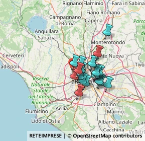 Mappa Via dell'Acquedotto Paolo, 00168 Roma RM, Italia (9.7485)