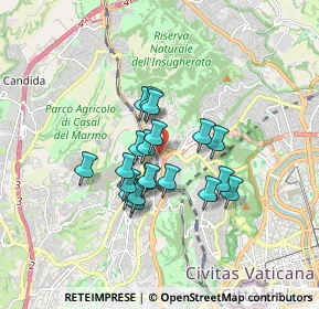 Mappa Via dell'Acquedotto Paolo, 00168 Roma RM, Italia (1.3255)