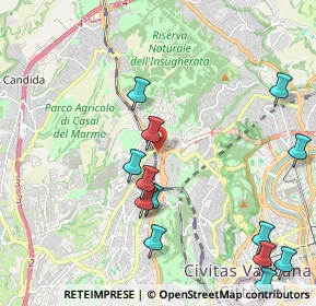 Mappa Via dell'Acquedotto Paolo, 00168 Roma RM, Italia (2.63077)