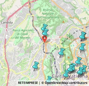 Mappa Via dell'Acquedotto Paolo, 00168 Roma RM, Italia (3.2775)