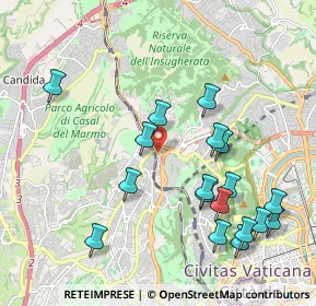 Mappa Via dell'Acquedotto Paolo, 00168 Roma RM, Italia (2.31889)