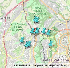 Mappa Via dell'Acquedotto Paolo, 00168 Roma RM, Italia (1.27)